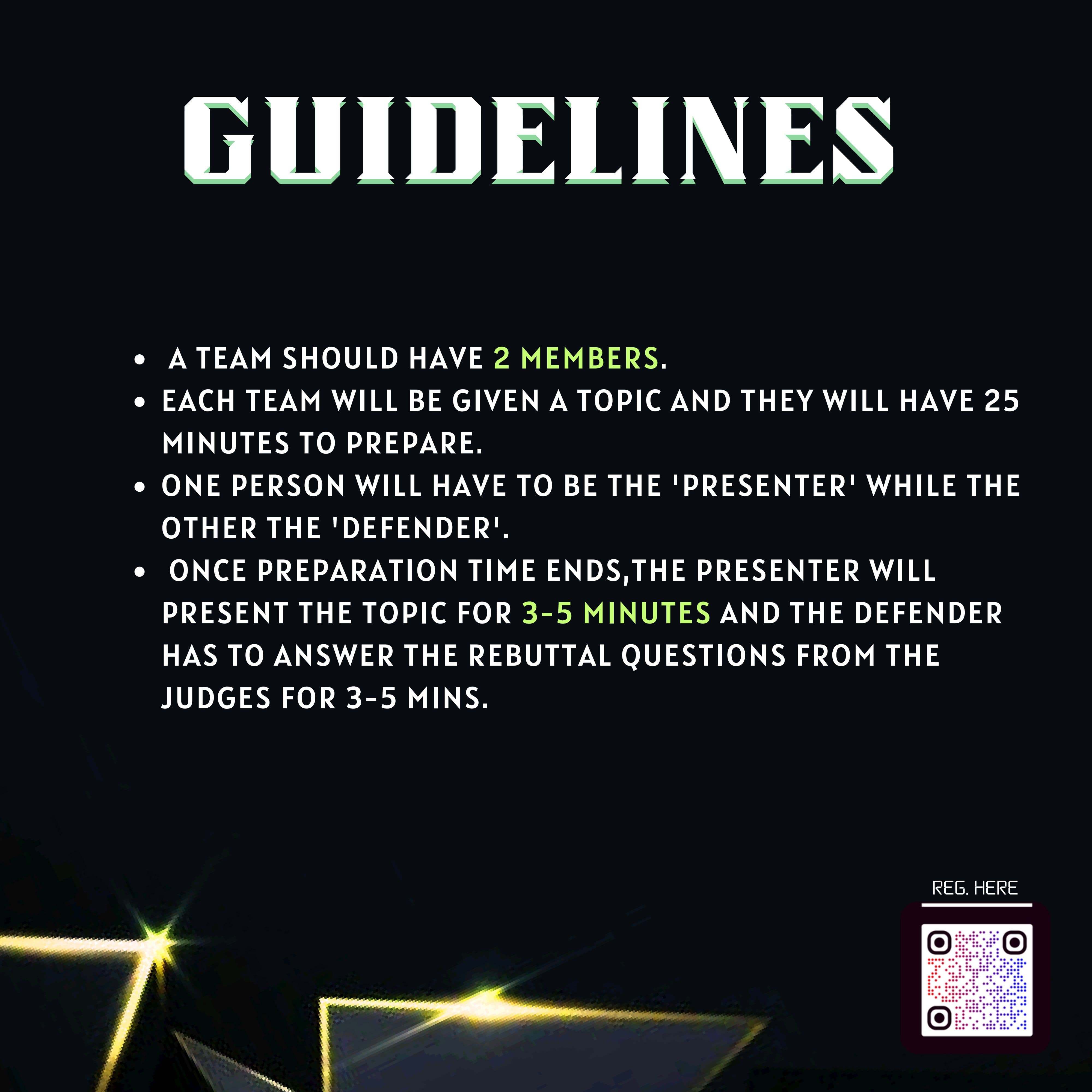 Speakathon Guidelines